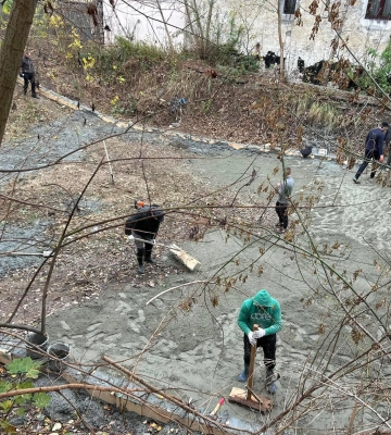 У центрі Львова біля бомбосховища київська компанія розпочала незаконне будівництво