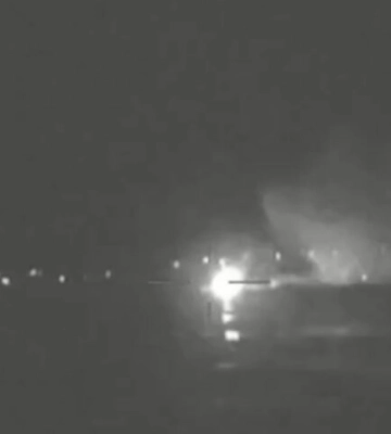 ГУР показало видео атаки на российские катера