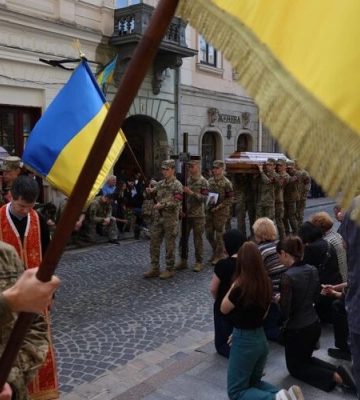 Завтра Львів попрощається з невідомим воїном ЗСУ