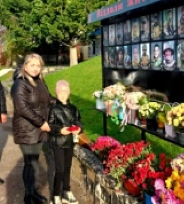 У Рожищі дружині Сергія Вакалюка вручили посмертну нагороду захисника
