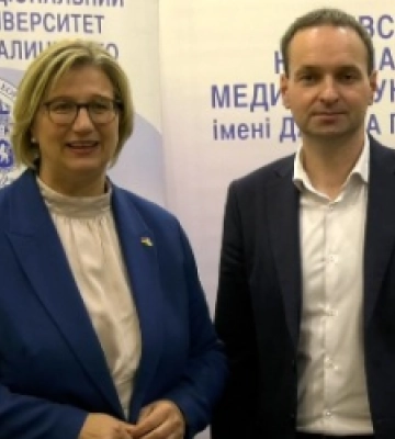 Міністр-президент німецької федеральної землі Саар відвідала Львівський медуніверситет