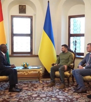 Зеленський прийняв вірчі грамоти від новопризначених послів Туреччини, Чехії й Люксембургу