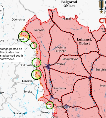 Военные РФ продвинулись в районе Петропавловки на Харьковщине — ISW