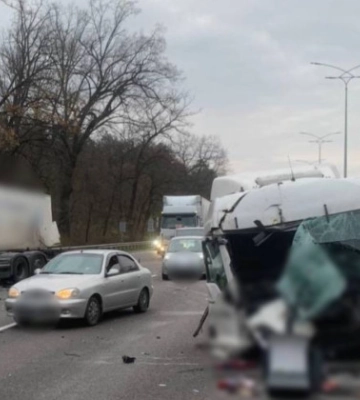 На Бориспольском шоссе произошло ДТП – движение в направлении Киева затруднено