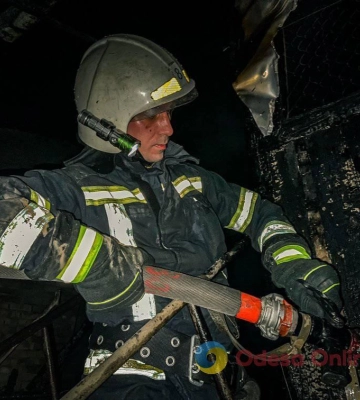 На Одещині сталася серйозна пожежа