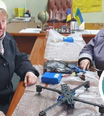 Дрони-камікадзе від пенсіонерок з Прикарпаття