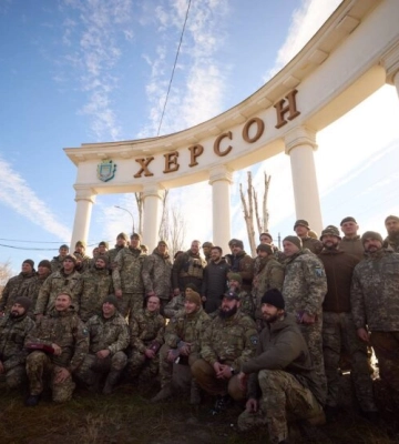 Зеленский обратился к украинцам в День освобождения Херсона
