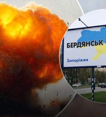 Оккупанты скапливали там технику: в Бердянском районе утром раздавались взрывы
