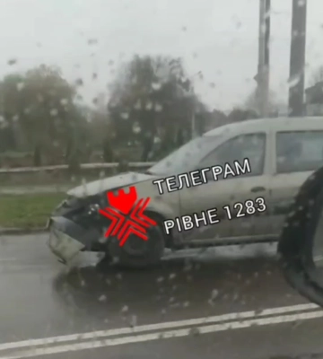 На одній з вулиць Рівного - ДТП