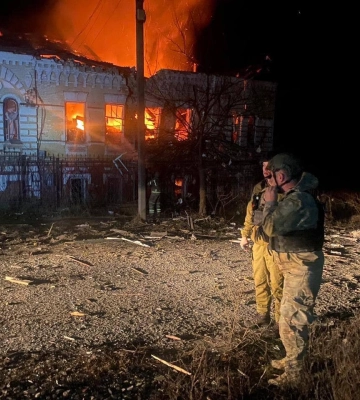 Двоє поліцейських постраждали від ворожого обстрілу Куп&#039;янська