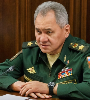 У Шойгу розповіли, куди цілилися і куди нібито потрапили, коли завдали удару по Київщині