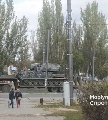 Где Россия дислоцирует технику, которую везет на Запорожье – депутат из Мариуполя