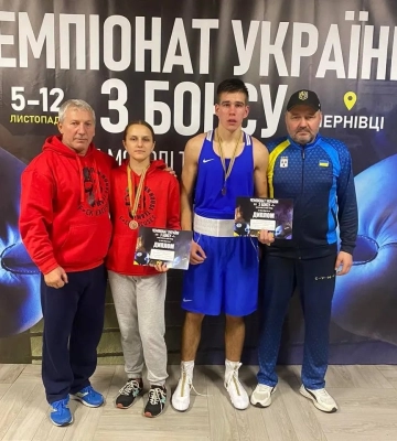 Сумські бійці з медалями чемпіонату України з боксу