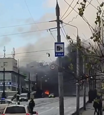 В Харькове произошел взрыв на АЗС