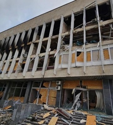 Оккупанты атаковали в Херсоне крупнейшую библиотеку юга Украины