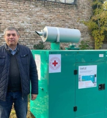 Луганщина отримала генератори від Червоного Хреста