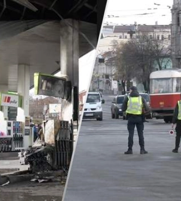 Вибух на АЗС у Харкові: разючі кадри перших секунд після вибуху
