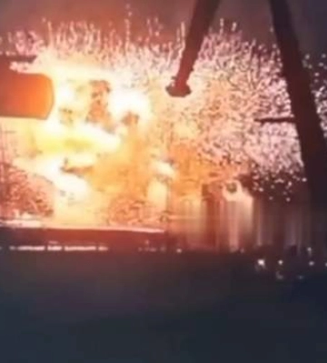 В сети показали видео удар по балкеру Kmax Ruler в порту Одессы