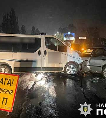 На Полтавщині в ДТП травмувалися двоє людей