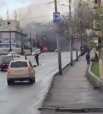 В Харькове произошел взрыв на АЗС
