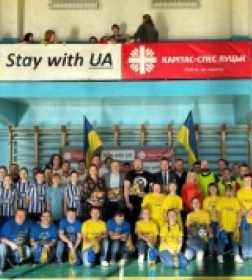 У Луцьку відбувся футбольний турнір серед дітей і молоді з інвалідністю «Осінній кубок Карітас-Спес»