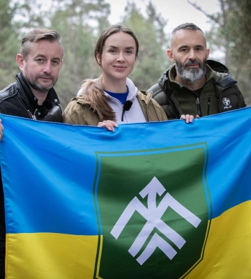 Тенісистка Світоліна і письменник Жадан підтримали харківську бригаду «Хартія»