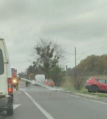 Постраждалу жінку госпіталізували: деталі аварії у Луцькому районі