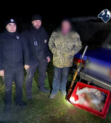 На Харьковщине поймали браконьера с прибором ночного видения и сотней патронов