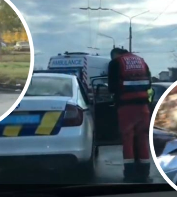 У Франківську зіткнулися два автомобілі – на місці швидка