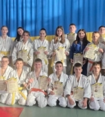 Дзюдоїсти Любомльщини здобули 17 медалей на обласному чемпіонаті