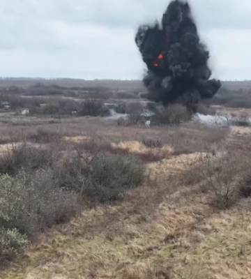 Мінне поле знайшли в Харківській області (відео)