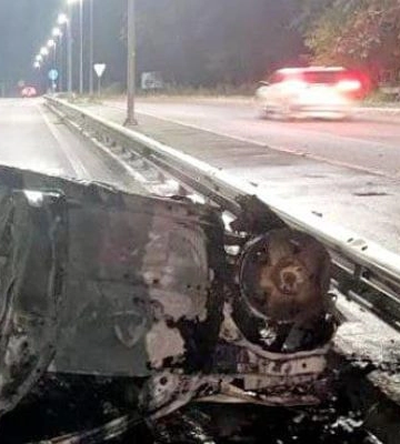 Водій заживо згорів у автомобілі: на автодорозі Київ-Одеса сталася смертельна ДТП