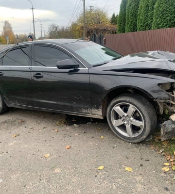 Збив електроопору і втік: знайшли водія, який біля Луцька скоїв ДТП
