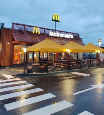 На Кіровоградщині відкрився перший ресторан McDonald’s