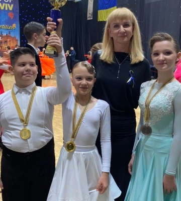 Танцювальна пара з Хуста виборола Кубок України зі спортивних танців