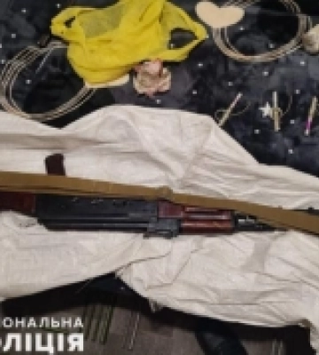 Мешканець Первомайщини озброївся «до зубів»