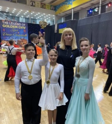 Танцювальна пара з Хуста виборола Кубок України зі спортивних танців