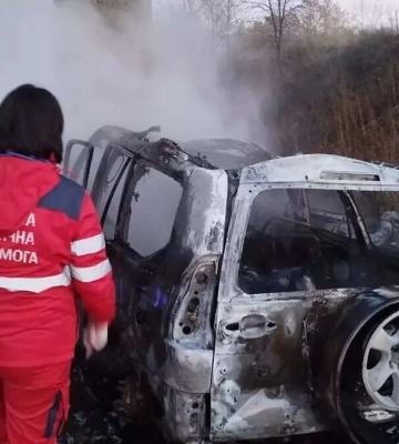 Сгорели заживо: на трассе возле Днепра в ДТП погибли трое людей