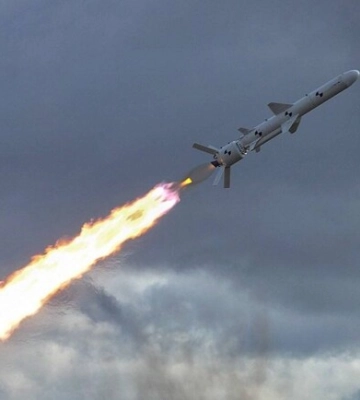 Росія випустила ракету Х-35 з окупованої території Запорізької області