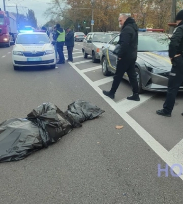 У Миколаєві фура на смерть збила людину (ВІДЕО)