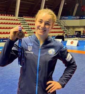 Спортсменка з Рівненщини виборола бронзу на чемпіонаті світу з боротьби