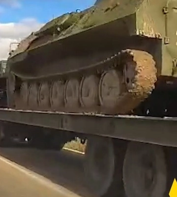 Армия РФ перебрасывает военную технику из Крыма в Херсонскую область: карта