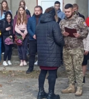 На Волині відкрили меморіальну дошку загиблому герою