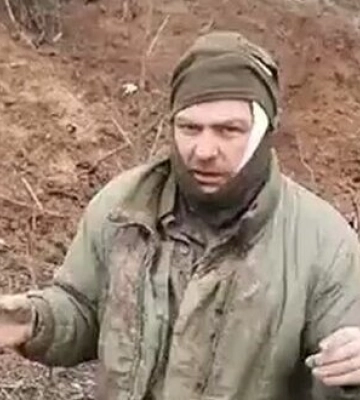 Украинские защитники взяли в плен четырех оккупантов возле Бахмута. ВИДЕО