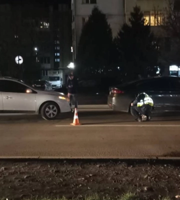 На Коновальця зіткнулися два автомобілі
