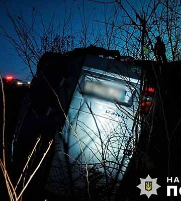 На Полтавщині внаслідок ДТП одна людина загинула, троє людей – травмувались