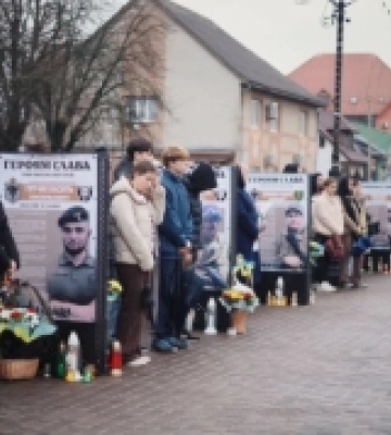 У Тячеві урочисто відкрили Меморіал слави та пам’яті «Україна Нескорена»