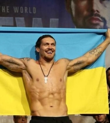 Усик після перемоги у війні проти Росії має намір провести бій у Києві