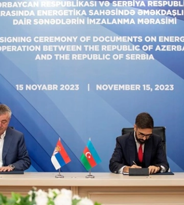 Сербія підписала газовий контракт із Азербайджаном