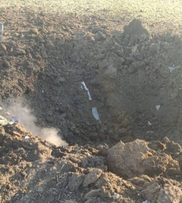 Росіяни спрямували по Одещині ракету: вона влучила у поле
